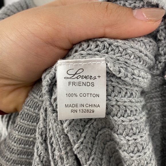 REVOLVE Lovers + Friends Cowl Neck Knit Long Sweater dress - Picture 10 of 10